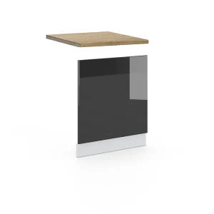 Frontpaneel antraciet hoogglans 60×1.6×67.4 fame-line