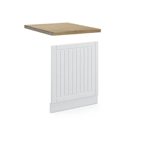 Frontpaneel wit landhuis 60×1.6×67.4 fame-line