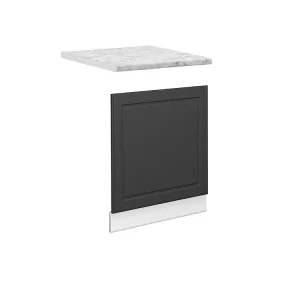 Frontpaneel antraciet-goud 60×1.6×67.4 fame-line Frontpaneel antraciet-goud 60×1.6×67.4 fame-line