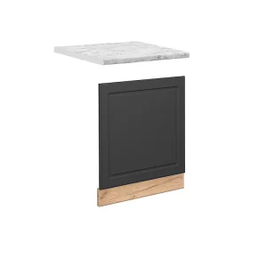 Frontpaneel antraciet-goud 60×1.6×67.4 fame-line Frontpaneel antraciet-goud 60×1.6×67.4 fame-line