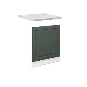 Frontpaneel groen-goud landhuis 60×1.6×67.4 fame-line