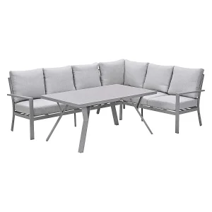 Garden Impressions Senja lounge dining set 3-delig rechts – valley sand Garden Impressions Senja lounge dining set 3-delig rechts – valley sand