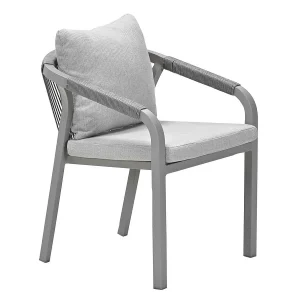 Garden Impressions Tarera lounge dining stoel – taupe Garden Impressions Tarera lounge dining stoel – taupe