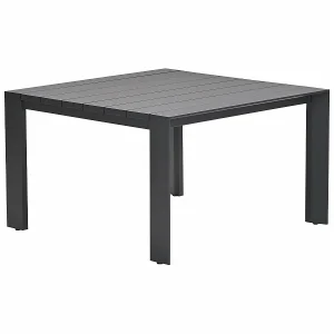 Garden Impressions Malakka lounge dining tafel 111,5×111,5 cm – donker grijs