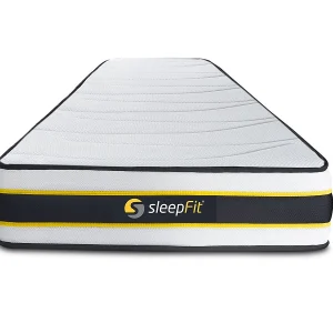 FLEXY matras 90x190cm , Matrasdikte : 22 cm , Pocketveren en traagschuim , Stevig, 3 comfortzones