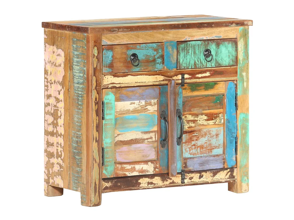Dressoir 70x35x65 cm massief gerecycled hout