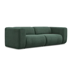 Driezits modulaire bank van groente chenille stof – BARI Driezits modulaire bank van groente chenille stof – BARI