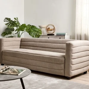 Bank HOFN Stof Taupe 3-zitter