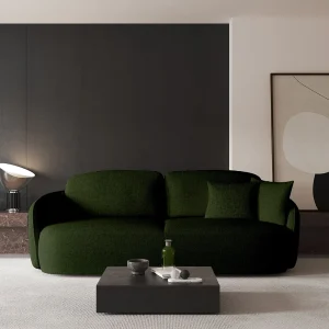 Driezits slaapbank – olijfgroen – SAVOY Driezits slaapbank – olijfgroen – SAVOY