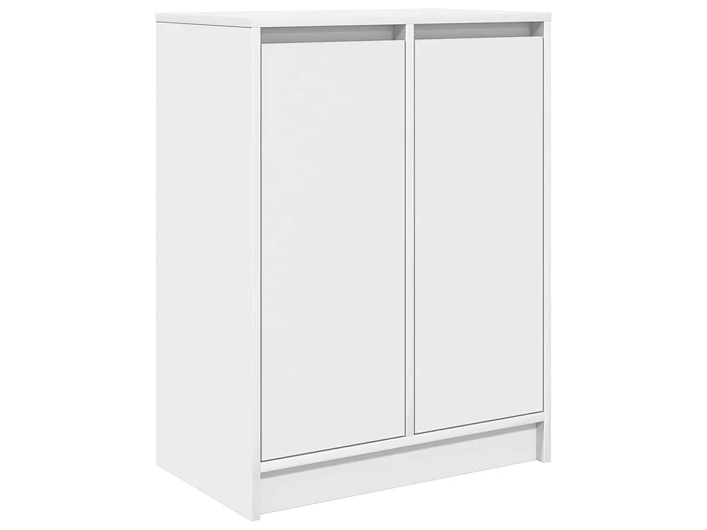 Dressoir 57x34x76 cm bewerkt hout wit