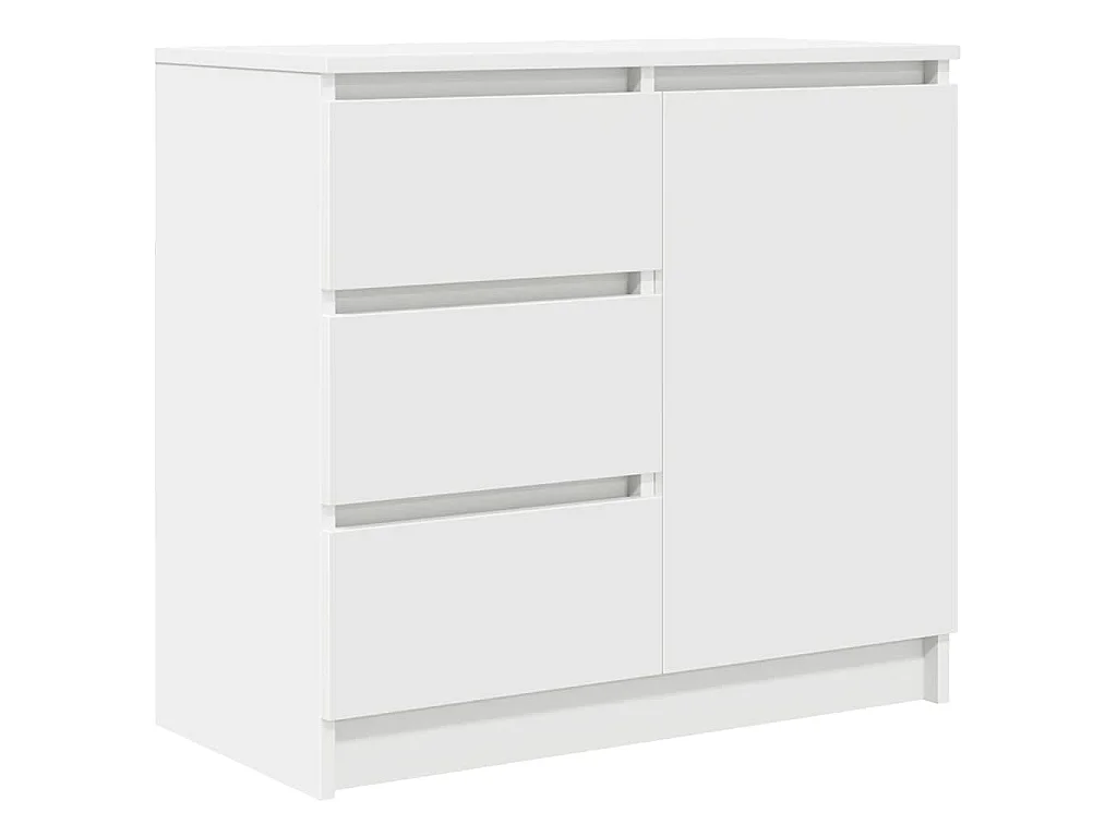 Dressoir met lade 71x35x65 cm spaanplaat wit