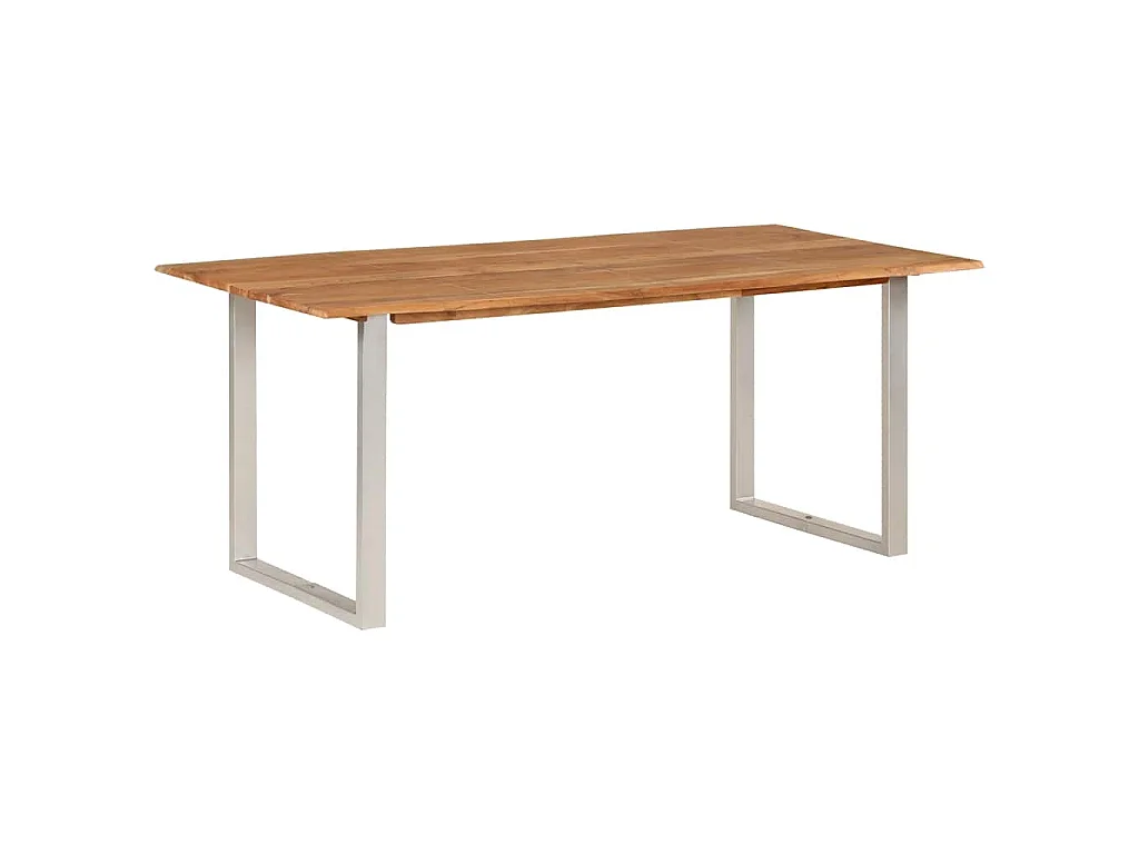 Eettafel 180x90x76 cm massief acaciahout