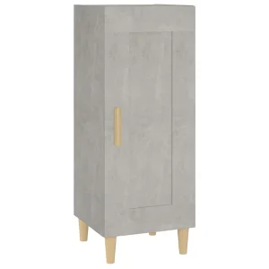 Dressoir 34,5x34x90 cm bewerkt hout betongrijs Dressoir 34,5x34x90 cm bewerkt hout betongrijs