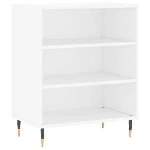 Dressoir 57x35x70 cm bewerkt hout wit Dressoir 57x35x70 cm bewerkt hout wit