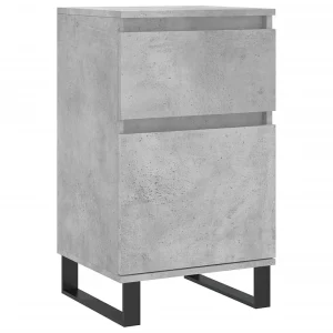 Dressoir 40x35x70 cm bewerkt hout betongrijs Dressoir 40x35x70 cm bewerkt hout betongrijs