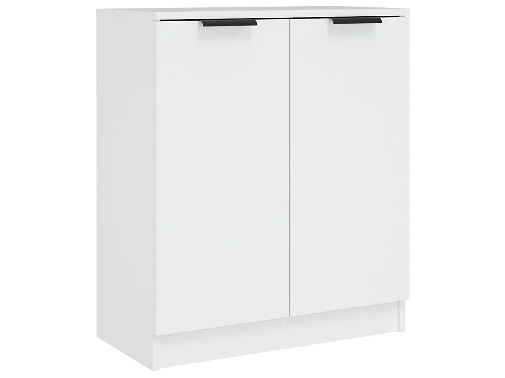Dressoir 60x30x70 cm bewerkt hout wit