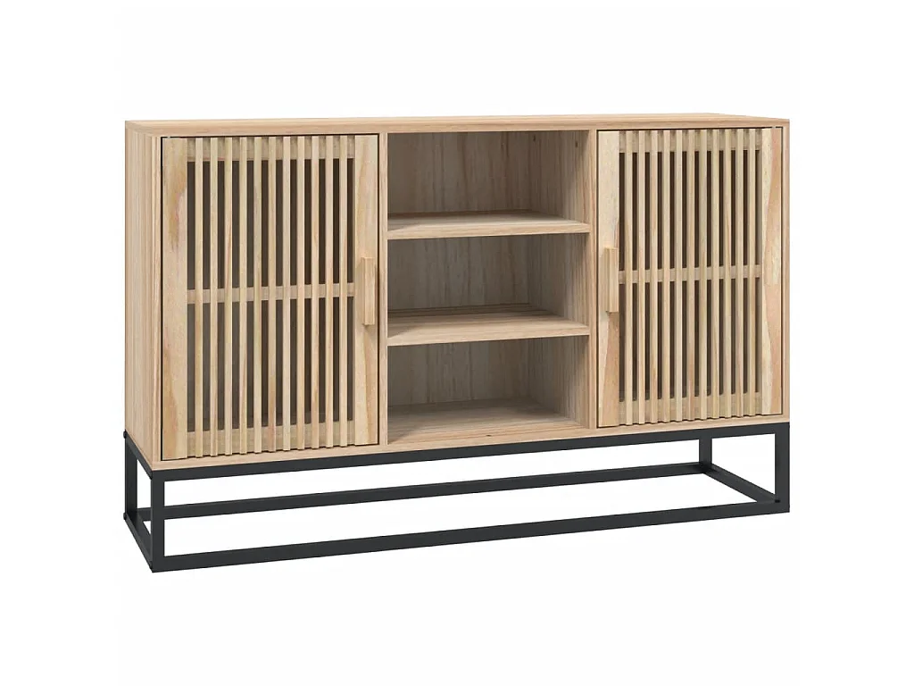 Dressoir 105x30x65 cm bewerkt hout