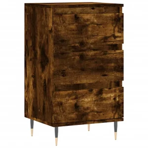 Dressoir 40x35x70 cm bewerkt hout gerookt eikenkleurig Dressoir 40x35x70 cm bewerkt hout gerookt eikenkleurig