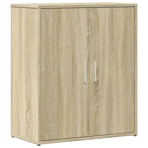 Dressoir 60x31x70 cm bewerkt hout sonoma eikenkleurig Dressoir 60x31x70 cm bewerkt hout sonoma eikenkleurig