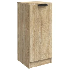 Dressoir 30x30x70 cm bewerkt hout sonoma eikenkleurig Dressoir 30x30x70 cm bewerkt hout sonoma eikenkleurig