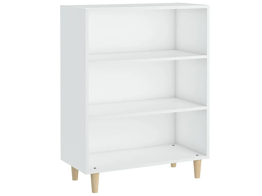 Dressoir 69,5x32,5x90 cm bewerkt hout wit