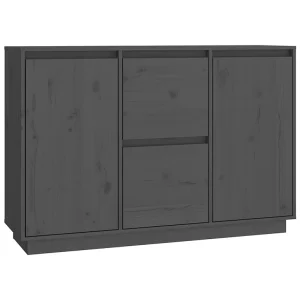 Dressoir 111x34x75 cm massief grenenhout grijs Dressoir 111x34x75 cm massief grenenhout grijs