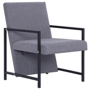 Fauteuil stof lichtgrijs Fauteuil stof lichtgrijs