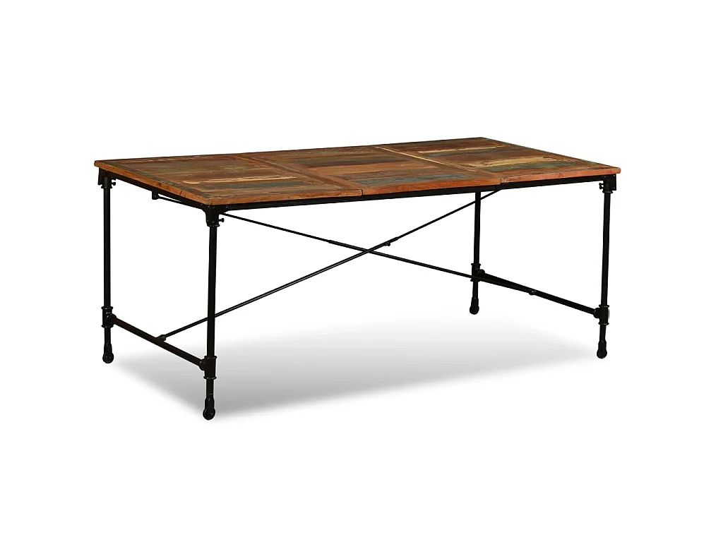 Eettafel 180 cm massief gerecycled hout