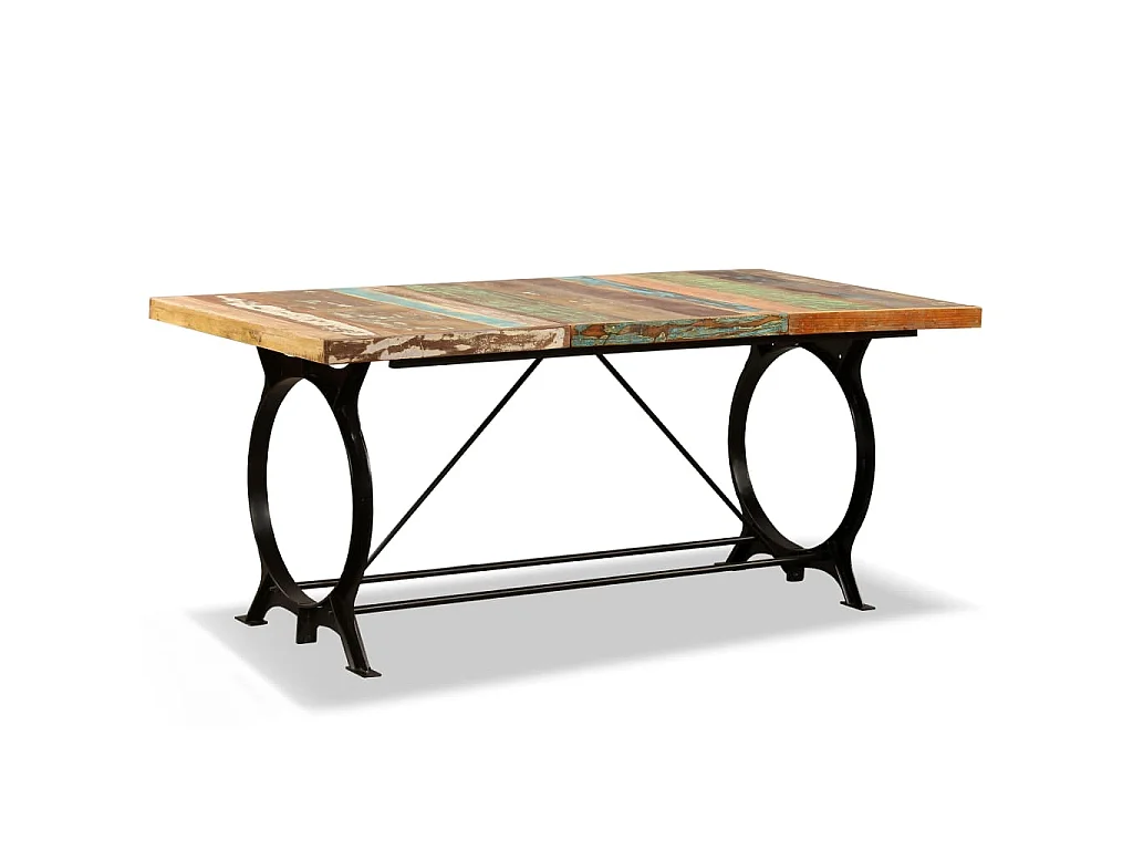 Eettafel 180 cm massief gerecycled hout