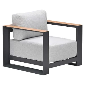Garden Impressions Malakka loungestoel – light teak look Garden Impressions Malakka loungestoel – light teak look