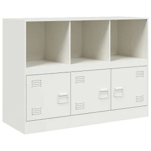 Dressoir 99x39x73 cm staal wit Dressoir 99x39x73 cm staal wit