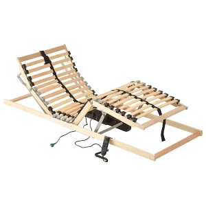 Lattenbodem Bruin 80 x 190 cm Massief beukenhout