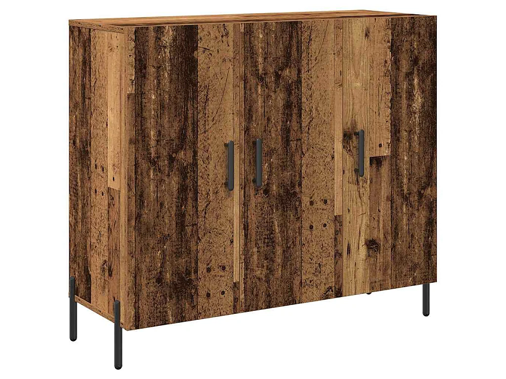 Dressoir Oudhout 90 x 34 x 80 cm Bewerkt hout