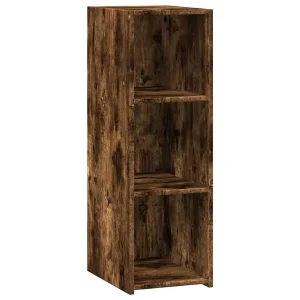 Dressoir 30x41x93 cm bewerkt hout gerookt eikenkleurig Dressoir 30x41x93 cm bewerkt hout gerookt eikenkleurig