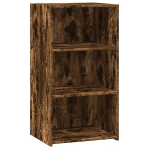 Dressoir 50x41x93 cm bewerkt hout gerookt eikenkleurig Dressoir 50x41x93 cm bewerkt hout gerookt eikenkleurig