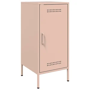 Dressoir 36x39x79 cm staal roze