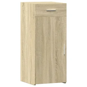 Dressoir 40×42,5×93 cm bewerkt hout sonoma eikenkleurig Dressoir 40×42,5×93 cm bewerkt hout sonoma eikenkleurig