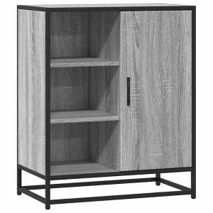 Dressoir 62x35x76 cm bewerkt hout grijs sonoma eikenkleurig Dressoir 62x35x76 cm bewerkt hout grijs sonoma eikenkleurig