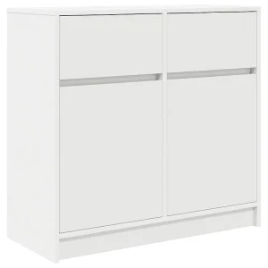 Dressoir met lade 80x34x76 cm spaanplaat wit Dressoir met lade 80x34x76 cm spaanplaat wit