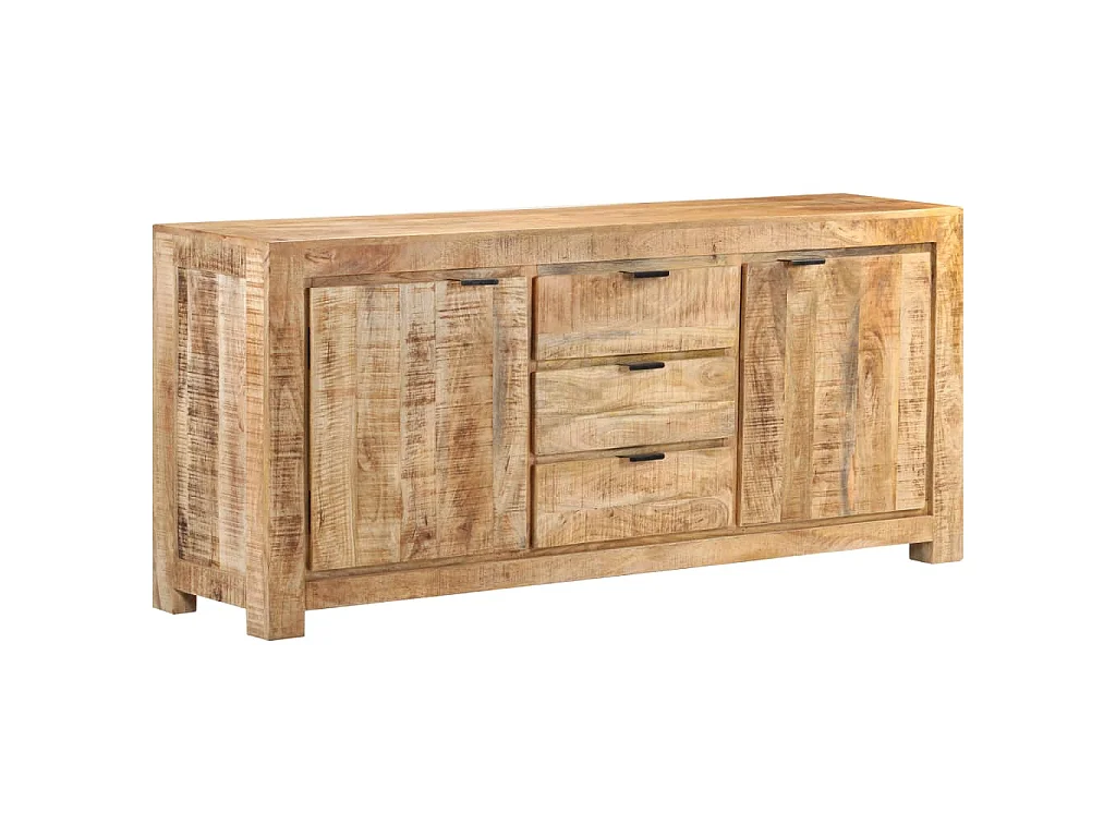 Dressoir 175x40x75 cm ruw mangohout