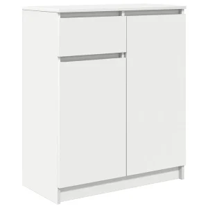 Dressoir met lade 71x35x84 cm spaanplaat wit Dressoir met lade 71x35x84 cm spaanplaat wit