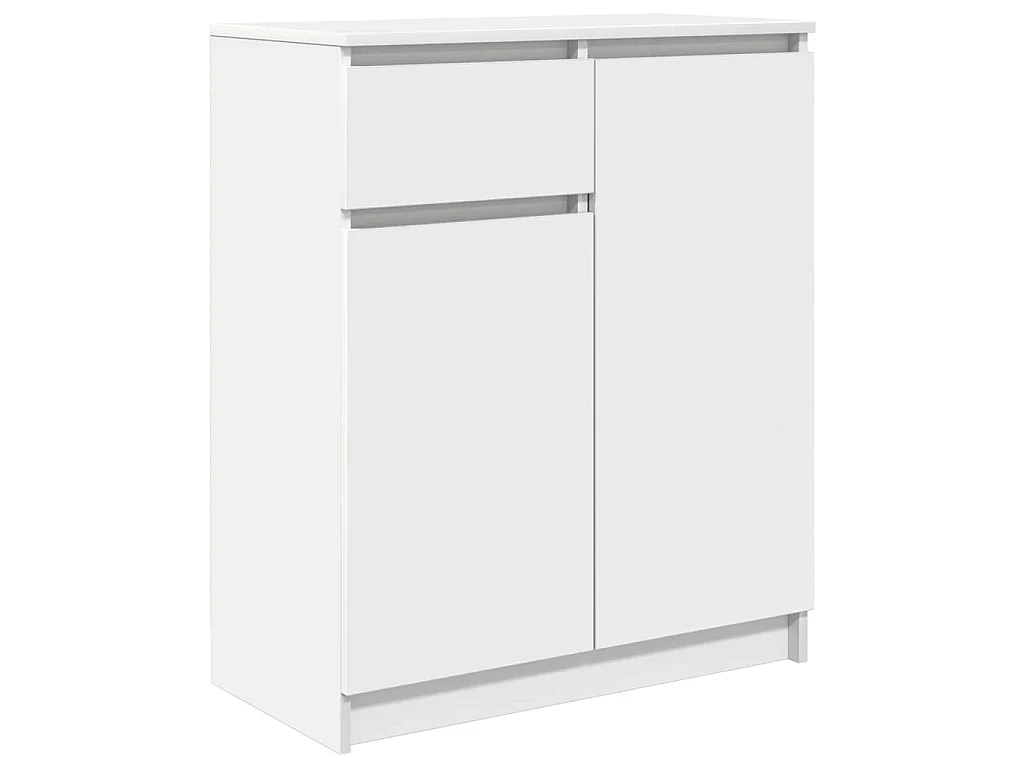 Dressoir met lade 71x35x84 cm spaanplaat wit
