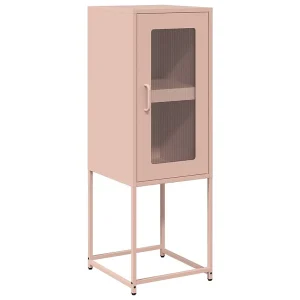 Dressoir 36x39x107 cm koudgewalst staal roze Dressoir 36x39x107 cm koudgewalst staal roze