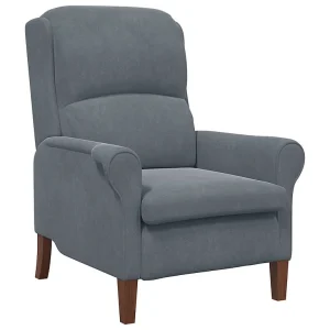 Fauteuil Donkergrijs Fluweel Fauteuil Donkergrijs Fluweel