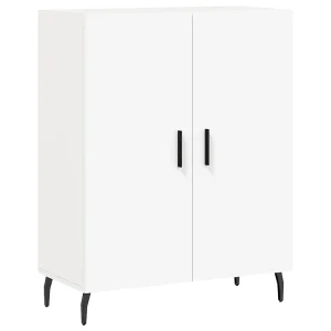 Dressoir 69,5x34x90 cm bewerkt hout wit Dressoir 69,5x34x90 cm bewerkt hout wit