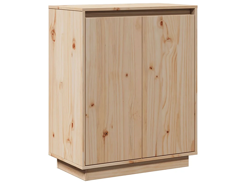 Dressoir 60x34x75 cm massief grenenhout