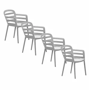 Garden Impressions Mira tuinstoel olijf – 4 stuks Garden Impressions Mira tuinstoel olijf – 4 stuks