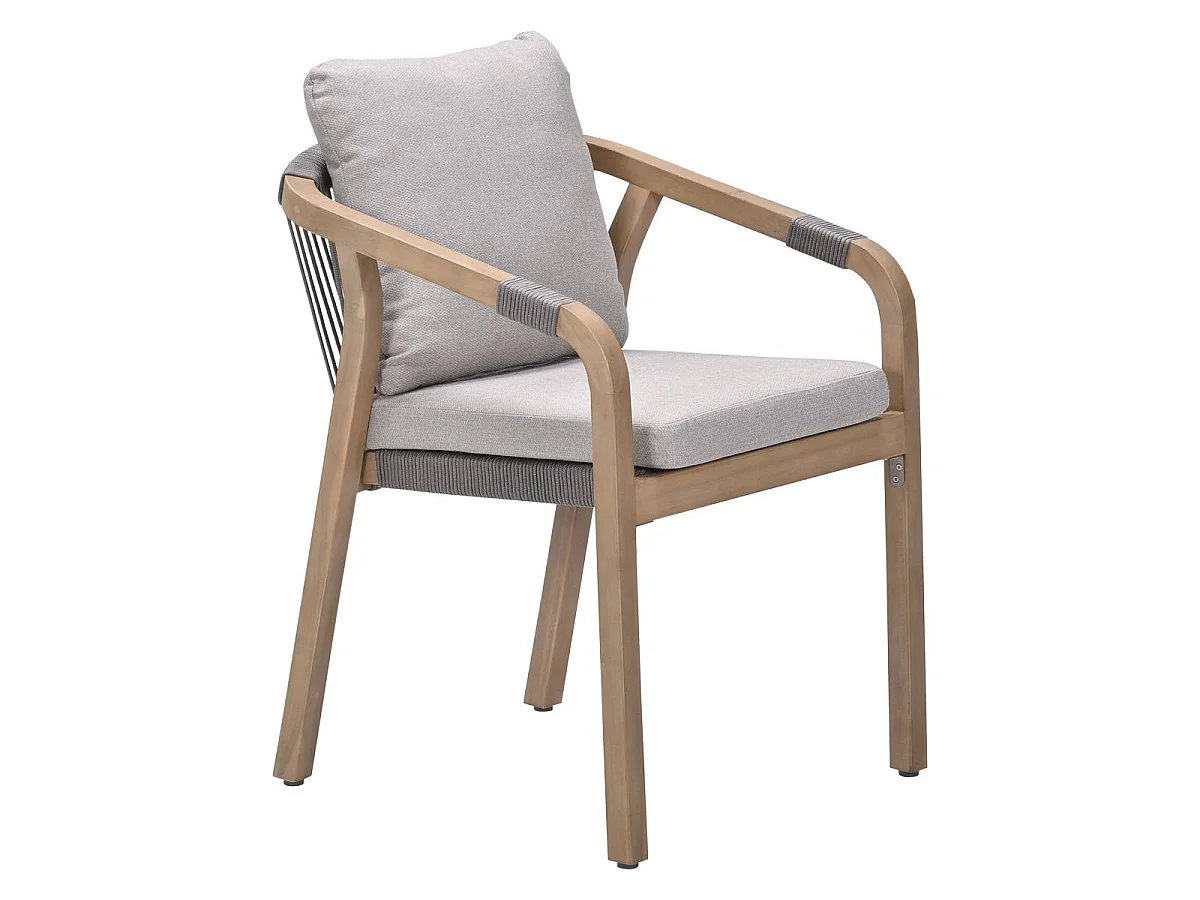 Garden Impressions Alora lounge dining stoel - grey sand