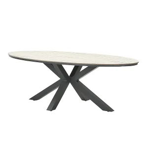 Garden Impressions Tulli tuintafel 220×115 cm – licht bruin Garden Impressions Tulli tuintafel 220×115 cm – licht bruin