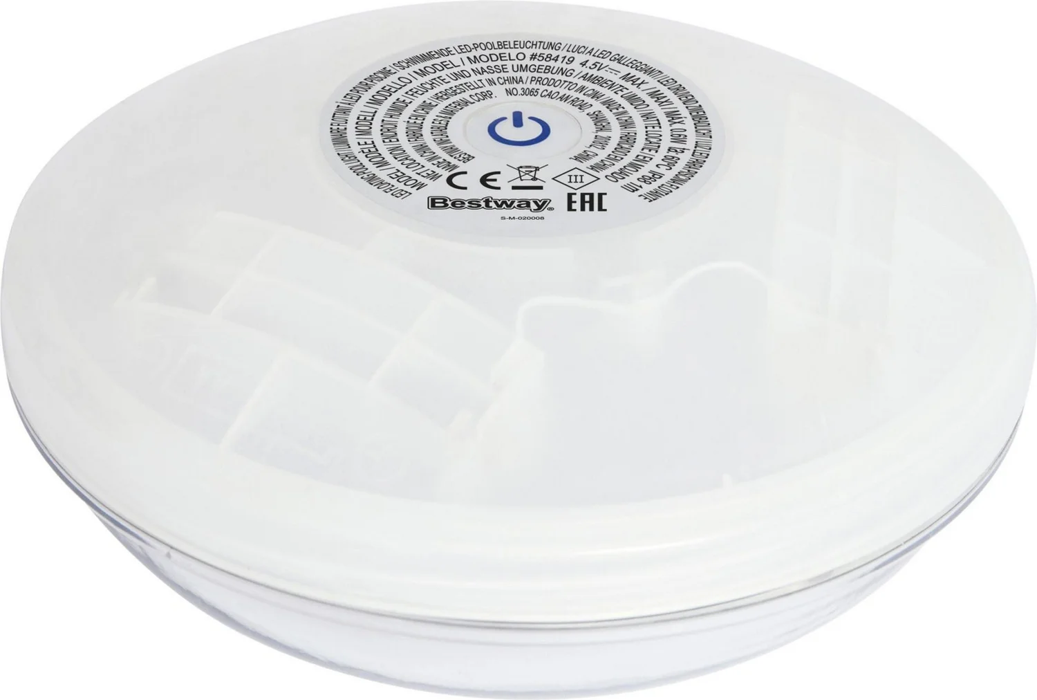 Bestway drijvende LED verlichting Flowclear D 14 H 6,7 cm